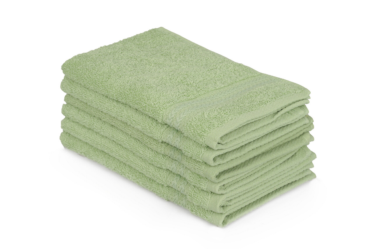 Set prosoape, L'essentiel Maison, Rainbow, Verde - imagine 7